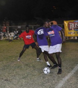 ction in the clash between West Front Road and North East La Penitenceon Friday night, at the GFC ground.
