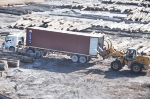 File Photo: Bai Shan Lin’s operations in the Kwakwani, Upper Berbice area.