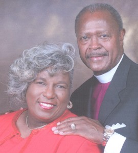 Bishop Louis Hunter Sr. and his wife, Ingrid Flack Hunter