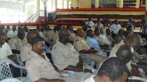 A section of the police officers at the recent conference.