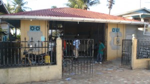 The A. Arjune and Sons Poultry Depot at Sheet Anchor, East Canje