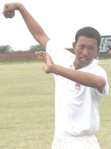 Jonathan Foo took a record 15-94 in the match with his leg-spin for Berbice. 