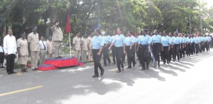 The Police Wives Association was one of the most impressive civilian units on parade.