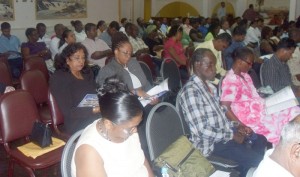 A section of the gathering at the Small Business Development  Finance Trust Annual General meeting yesterday 