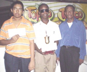From left: Taffin Khan, Wendell Meusa and Errol Tiwari and Errol Tiwari.