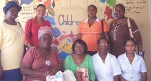 Vanessa (standing second from left) has been a selfless volunteer for most of her life.