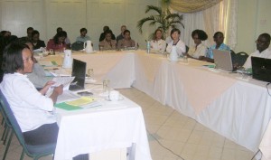 Participants at the UNGASS workshop