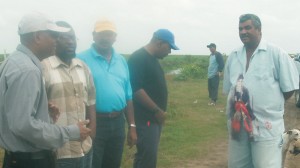 Minister of Labour, Manzoor Nadir in Berbice over  the weekend to inspect a number of co-ops there.