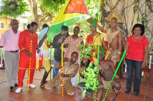  Guyana: An Oasis of Hope, the Slingshot 2010 costumes launched yesterday 