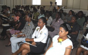 Some of the Administrative Professionals in attendance yesterday