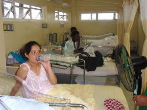 Maternity patients at Linden Hospital