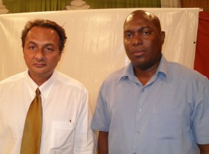 The two boxing Presidents, GBBC, Peter Abdool and GABA, Steve Ninvalle have joined forces for the boxers’ development.