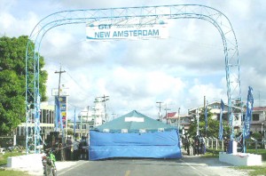 The New Amsterdam Arch