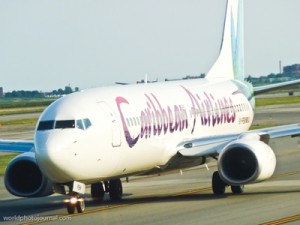 Boeing 737-800 Caribbean Airlines 9Y-PBM taxiing in JFK