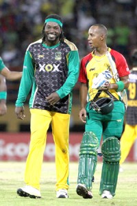 Chris Gayle and Lendl Simmons will both hope to star for their respective teams. (CPL)