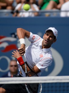 Novak Djokovic of Serbia advanced to the third round with a victory Friday against Benjamin Becker of Germany.(Photo: Robert Deutsch, USA TODAY Sports)