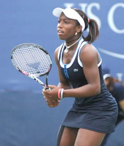 Sachia Vickery won the USTA Girls’ 18s National Championship, earning a wild card into the main draw of the women’s singles at the 2013 US Open. © J. Fred Sidhu 