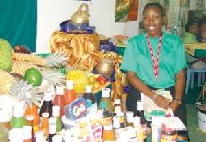 Flashback: Guyana’s produce displayed at GuyExpo 2009.