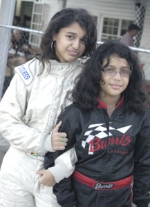 Young Emma Vieira (left) will be aiming to do well at the upcoming CMRC November 24 Race Meet.