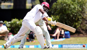 Narsingh Deonarine shared a 122-run stand for the fifth wicket with Darren Bravo. (Getty Images)