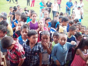 The young children of Kamarang, Region Seven.