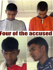 Four of the accused