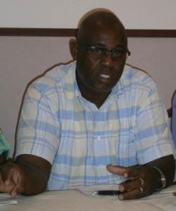  Audwin Rutherford, the Region Ten Councillor of the Alliance For Change