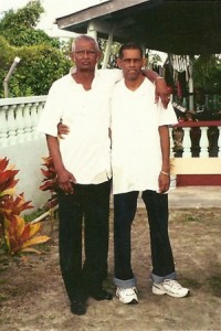 Muntask Baksh, 72, and Rafmat Baksh, 44