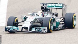 Lewis Hamilton took a dominant victory in the Chinese Grand Prix  to win three consecutive races for the first time in his career.