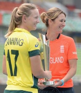 Meg Lanning and Charlotte Edwards have the World T20 title in their sights. (Getty Images)