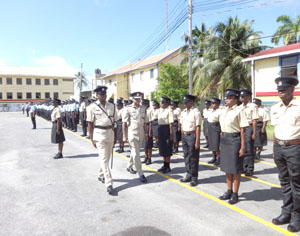 Guyana Police Force Enlists 131 Recruits Kaieteur News