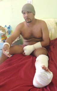 Injured:  Lukenaught Singh