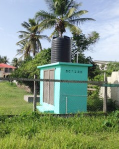 Boeraserie East Bank Essequibo RDC spends one million dollar to build this toilet.