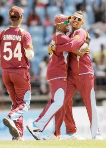 Sunil Narine has been terrorising the  Bangladesh batsmen © WICB Media/Randy Brooks. - Anamul Haque celebrated his  hundred with a primal scream. (AFP)