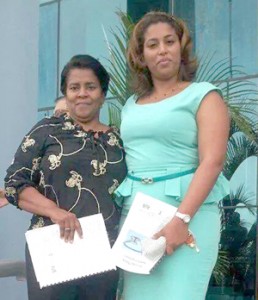 Mother and daughter at the 6th International Scientific Medical Conference held at the International Conference Centre last November.