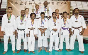Maxine Joseph, Shermon Best crowned champs at JKA/WF Guyana Snr Karate tourney
