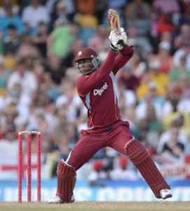 Marlon Samuels made a classy half century in a losing effort. (Getty Images)