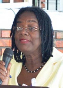 UNFPA representative, Patrice La Fleur 