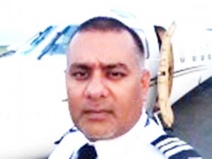 ‘Money jet’ pilot: Khamraj Lall 