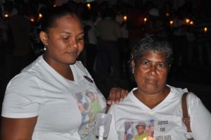 Nathalie Caseley (left) and Juliet Harrison have both lost family members at the GPHC.