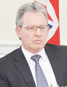 UK High Commissioner, Andrew Ayre