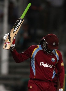Chris Gayle will again want to carry his big bat to South Africa. (Gallo Images)
