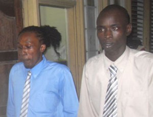 The two men who were freed of the lusignan murders.