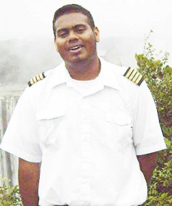Missing pilot Nicky Persaud  