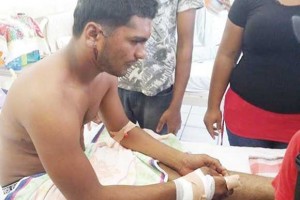 Bearing stab wounds at N/A Hospital: Balram Khanakumar
