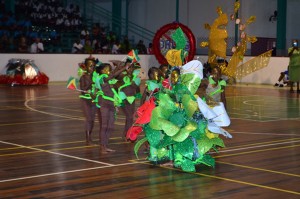 C’ Field Nursery’s first place group costume ‘Guyana; A Beautiful Garden’