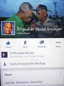 One of Opposition Leader David Granger’s Facebook profiles