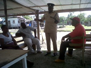 Police meet with the Alphonsos