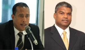 TT’s former National Security Minister, Gary Griffith and  former Attorney General, Anand Ramlogan 