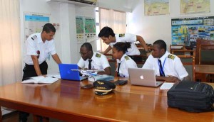 Students at work in ASLFTS